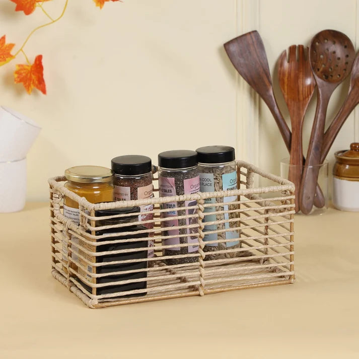 Seagrass Storage Basket for Kitchen - Lennox