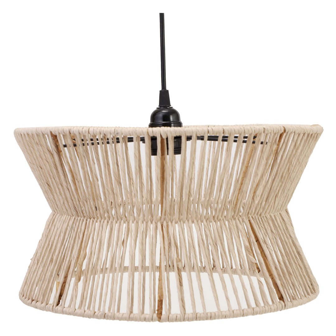 Seagrass Ceiling Light for Living Room - Amani by Luxury Rattan Handicrafts 