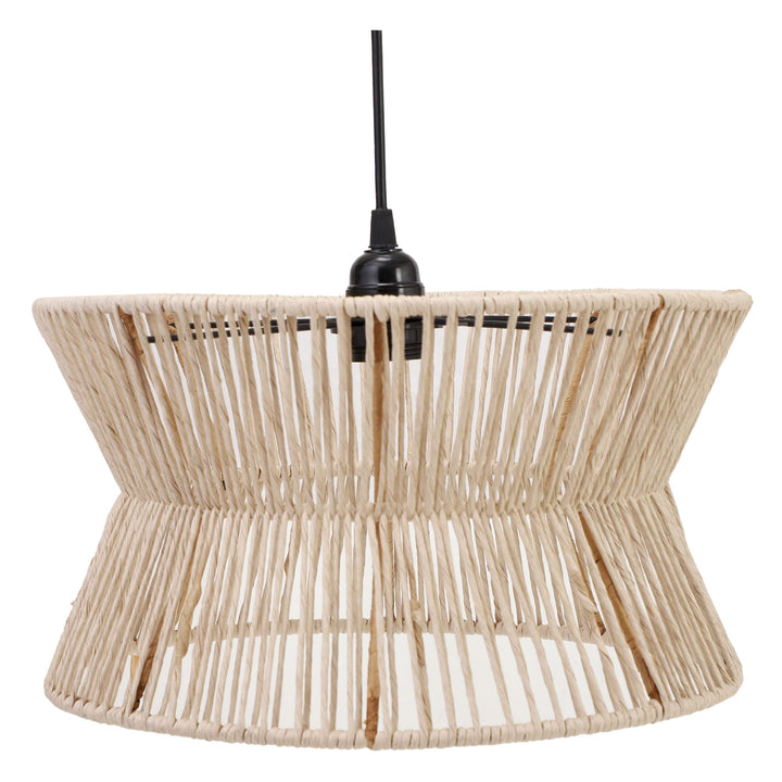 Seagrass Ceiling Light for Living Room - Amani by Luxury Rattan Handicrafts 