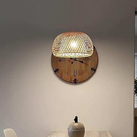 Bamboo Hanging lamp for Living Room | Rattan Hanging lamp | DOME by Luxury Rattan Handicrafts  - Lighting > Pendant Lights