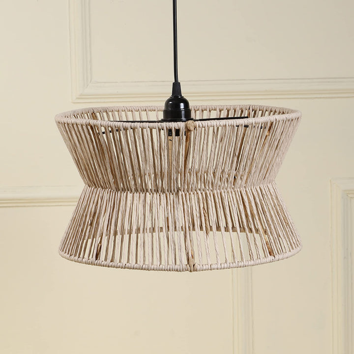 Seagrass Ceiling Light for Living Room - Amani by Luxury Rattan Handicrafts 