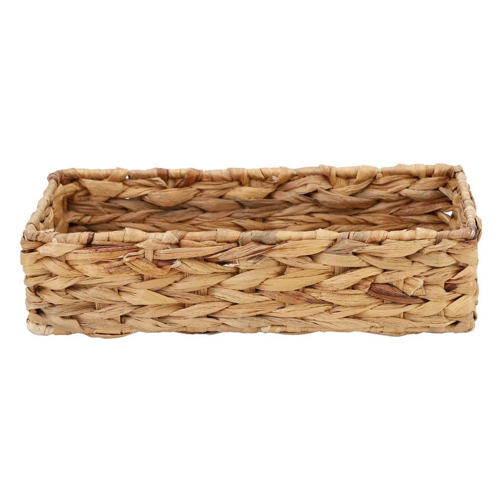 Luxury Rattan Handicrafts  Handmade Wicker Organizer Tray for kitchen and dining table | Seagrass Tray for kitchen and dining table (10 L x 5.5 W 