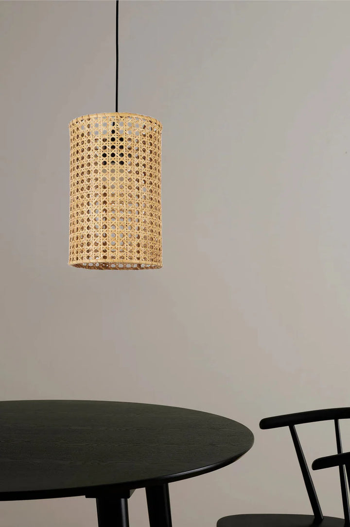 Bamboo Hanging Light for Kitchen | Rattan Pendant Lamp - Ariel