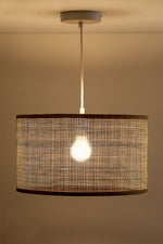 Bamboo Hanging lamp for Living Room | Rattan Pendant light | Cane ceiling light - Aster - Luxury Rattan Handicrafts  Lighting > Pendant Lights (Im