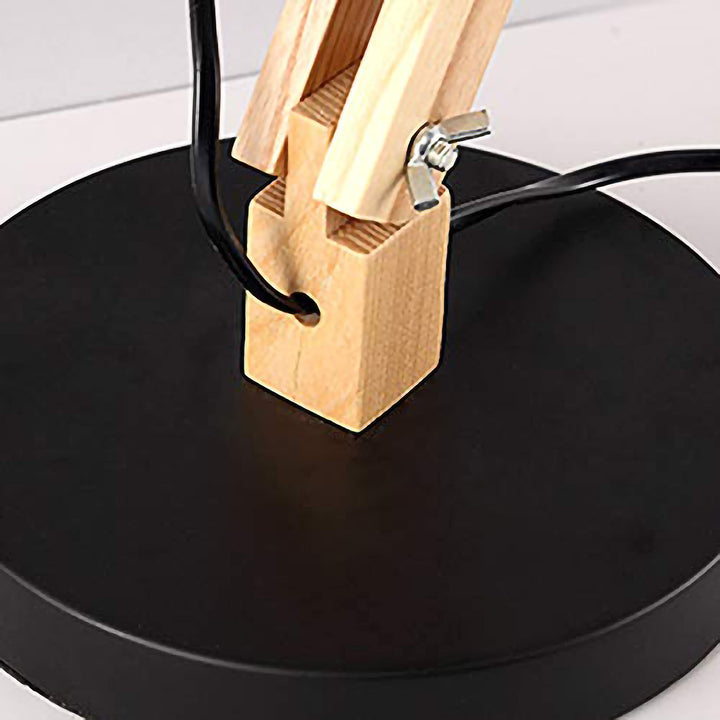 Wicker Table Lamp for Bedroom | Bamboo Study Lamp for Desk by Luxury Rattan Handicrafts 
