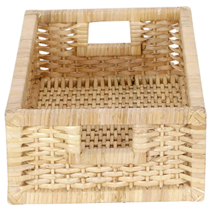 Bamboo Storage Basket for Bathroom - Ira