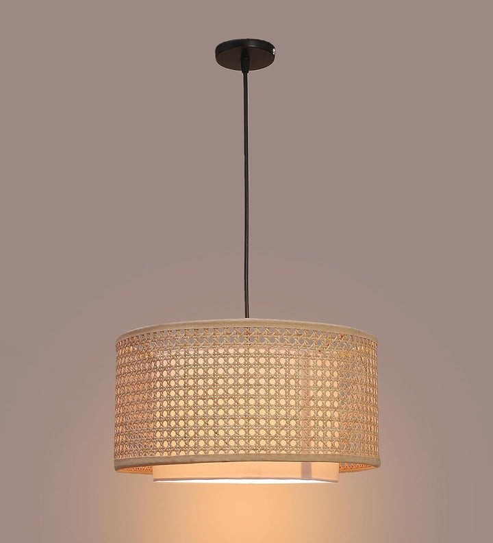 Bamboo Hanging Light for Kitchen | Rattan Pendant Lamp - Levon