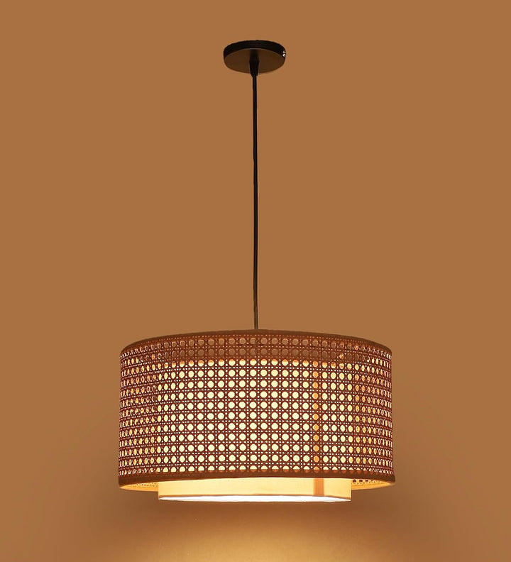 Bamboo Hanging Light for Kitchen | Rattan Pendant Lamp - Levon
