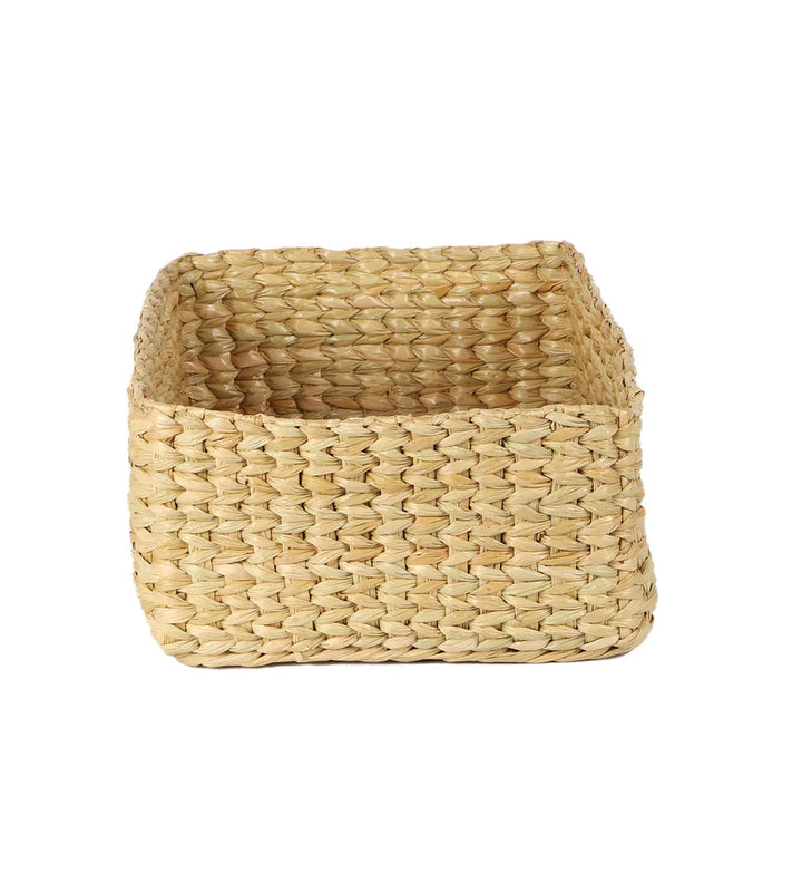Cane Storage Basket for Bedroom | Bamboo Hamper - Stellan