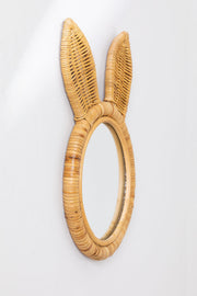 Rattan Wall Mirror for Living Room - Emeric