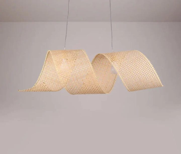 Wicker Hanging Light for Dining Room - Silvano