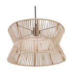 Seagrass Ceiling Light for Living Room - Amani by Luxury Rattan Handicrafts 