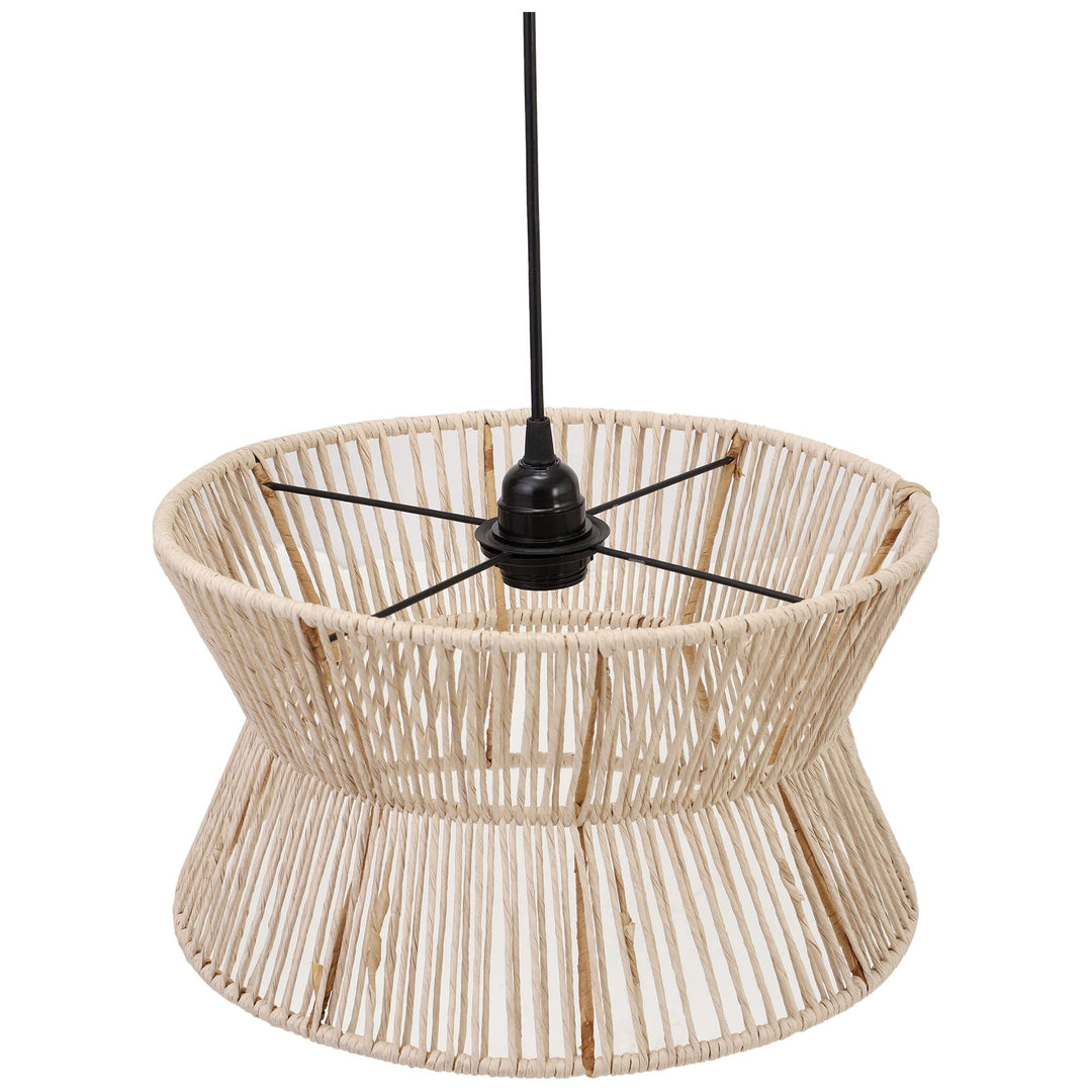 Seagrass Ceiling Light for Living Room - Amani by Luxury Rattan Handicrafts 