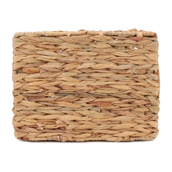 Seagrass Serving Tray with Handles | Wicker Platter for Home - Zandrick