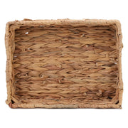 Seagrass Serving Tray with Handles | Wicker Platter for Home - Zandrick