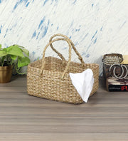 Wicker Storage Basket 10x8x5 Inch for Kitchen - Eldenton