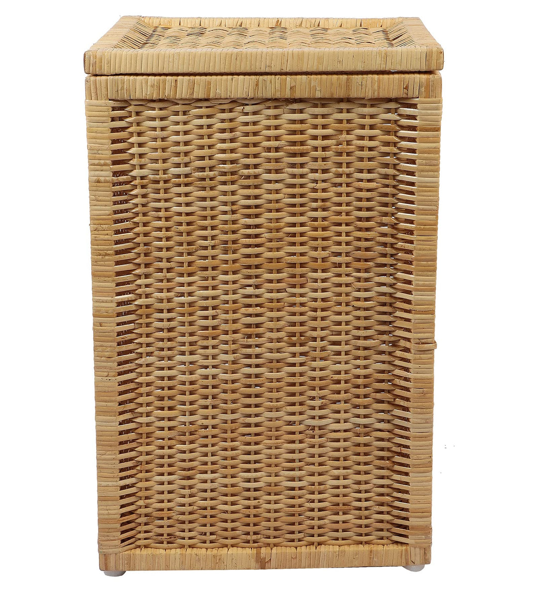 Luxury Rattan Handicrafts  wicker water hyacinth kauna grass bamboo cane Storage Basket with Lids | laundry hampers for bathroom wicker laundry ba