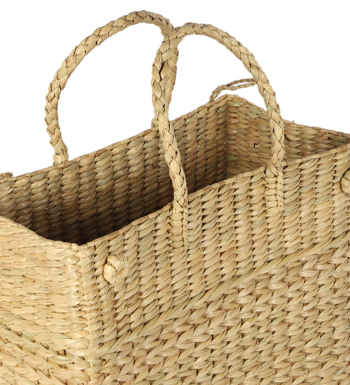 Seagrass Storage Basket for Home - Jarethsen
