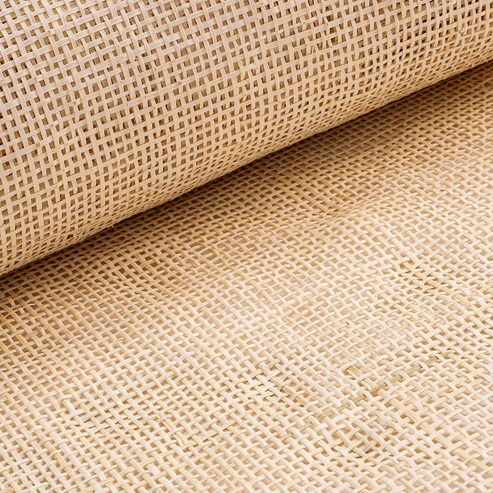 Cane webbing mesh | Rattan webbing mesh - 2 feet x 10 feet (Natural Square Shape)