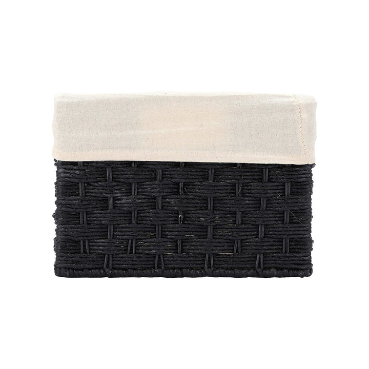 Bamboo Storage Basket 15x10x7 Inch for Bathroom - Ellis