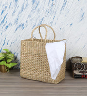Seagrass Storage Basket for Home - Jarethsen
