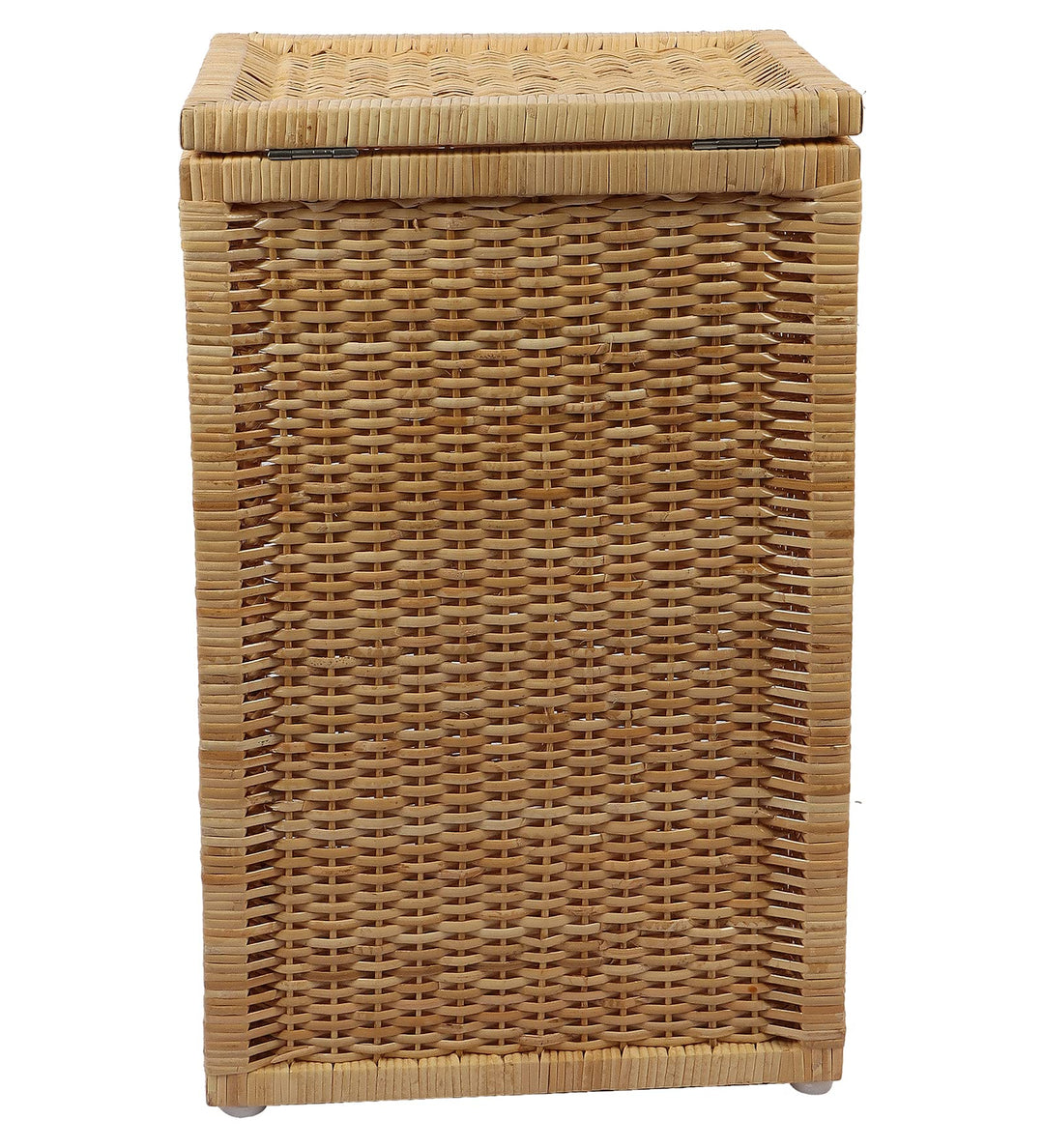 Luxury Rattan Handicrafts  wicker water hyacinth kauna grass bamboo cane Storage Basket with Lids | laundry hampers for bathroom wicker laundry ba