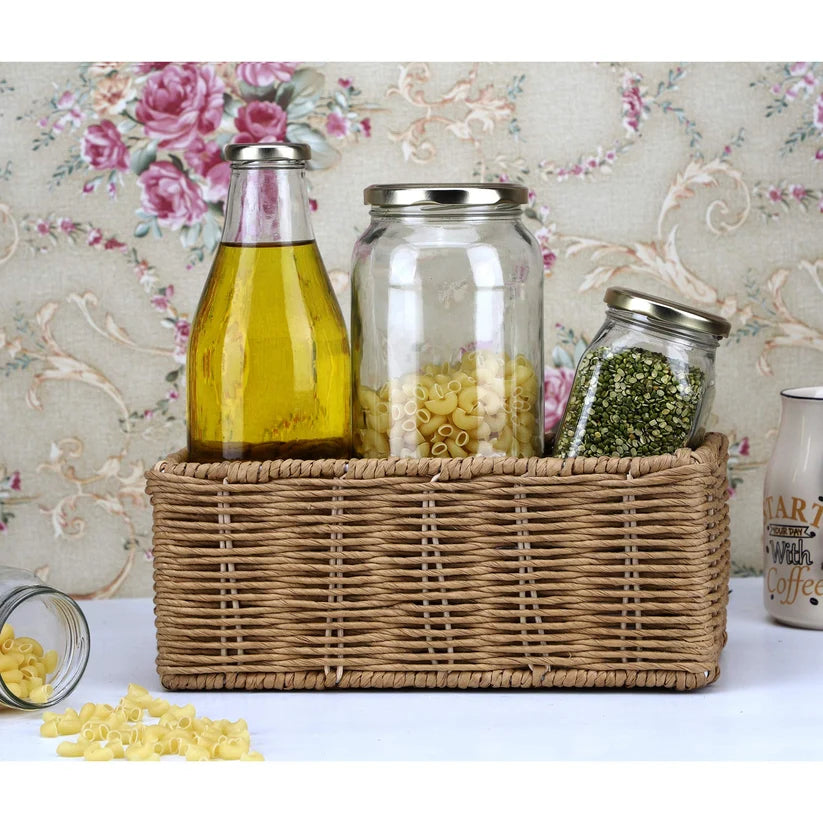 Wicker Storage Basket for Kitchen - Marlow
