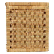 Wicker Storage Basket with Lid for Bathroom - Torrenfield