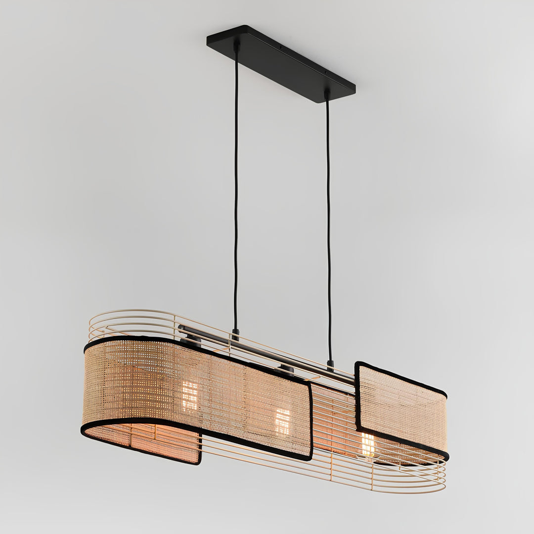 Wicker Chandelier - Loral
