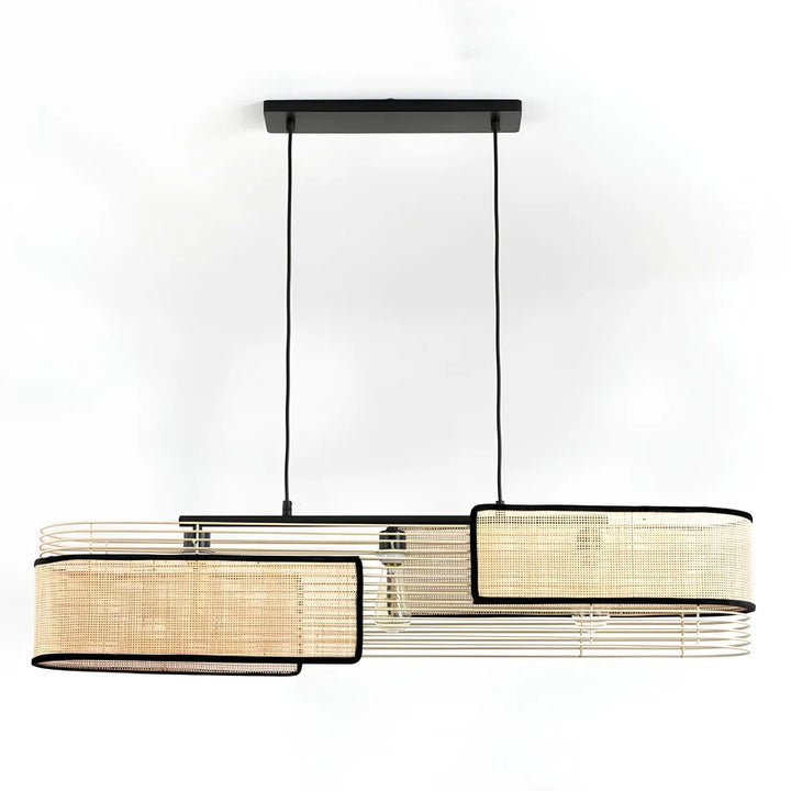 Wicker Chandelier for Staircase - Loral