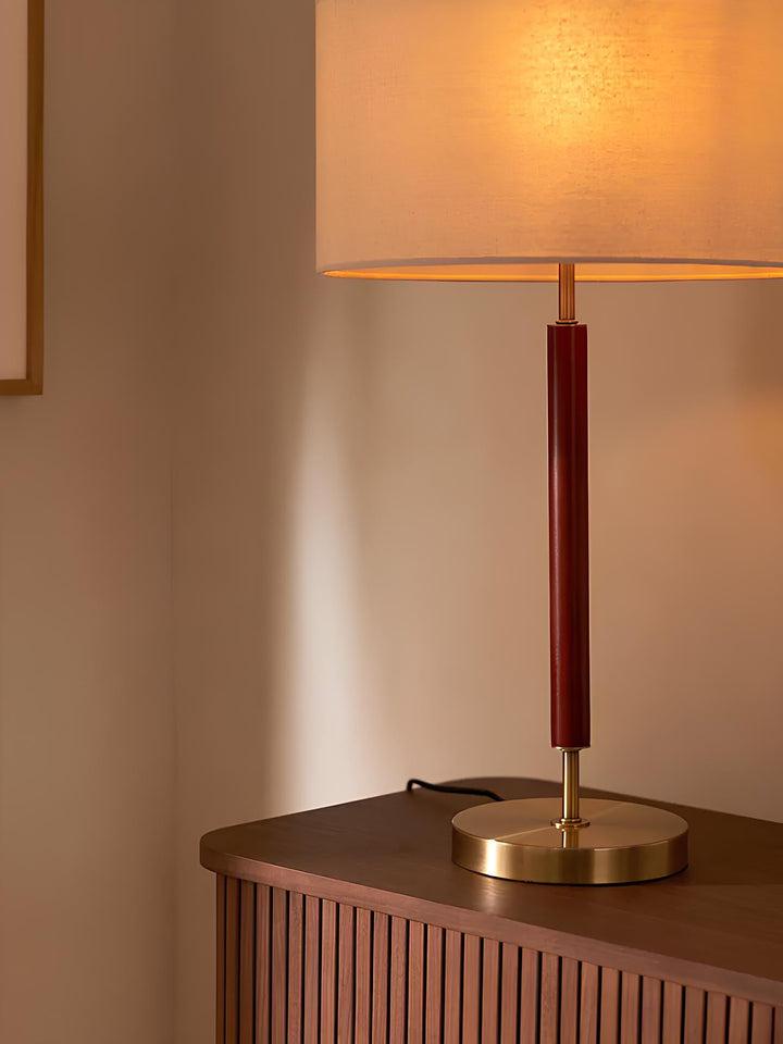 Rattan & Bamboo Table Lamp for Bedroom | Handmade - Hollis