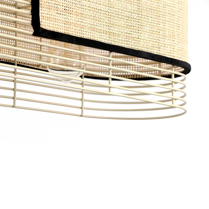 Wicker Chandelier for Staircase - Loral