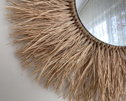 Wicker Wall Basket | Rattan Wall Decor | Bamboo Basket Decor - Kaia - Luxury Rattan Handicrafts 
