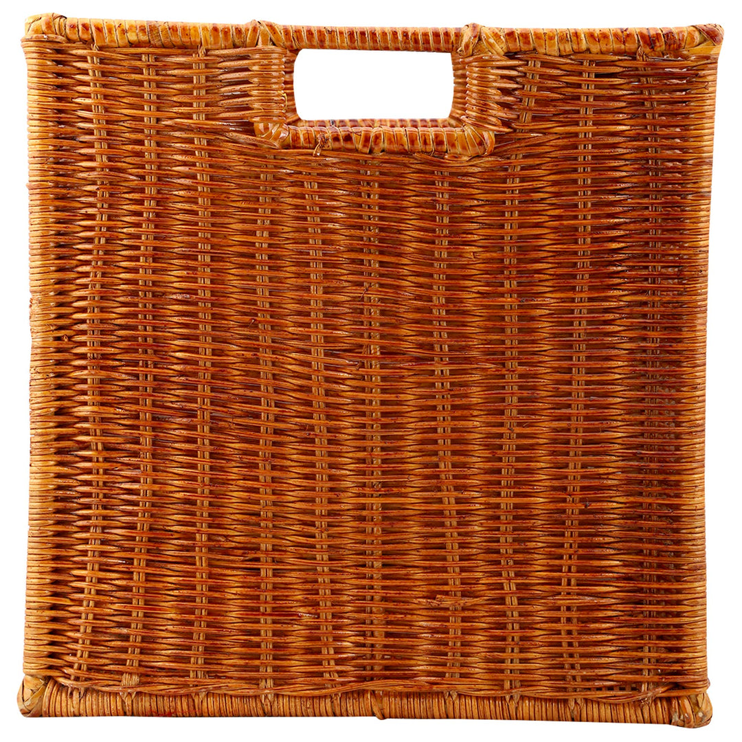 Wicker Storage Basket 12.5x13.5x12.5 Inch - Jorahn