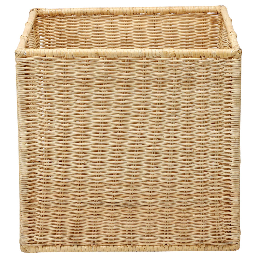 Wicker Storage Basket 12.5x13.5x12.5 Inch for Bedroom - Elara