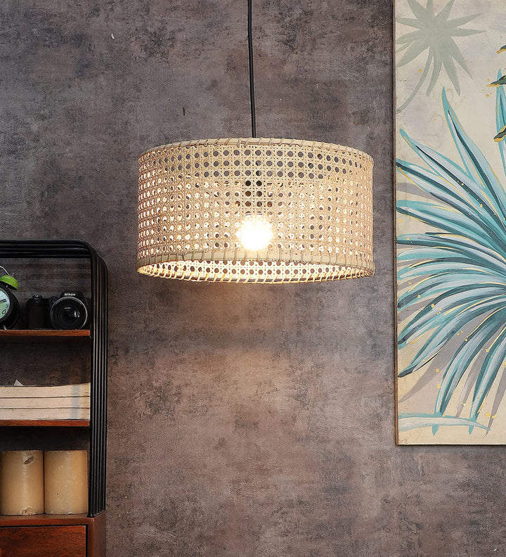 Cane Ceiling Light for Dining Room - Anat