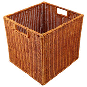 Wicker Storage Basket 12.5x13.5x12.5 Inch - Jorahn