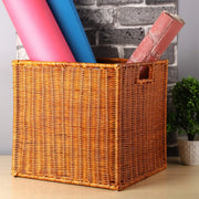 Wicker Storage Basket 12.5x13.5x12.5 Inch - Jorahn