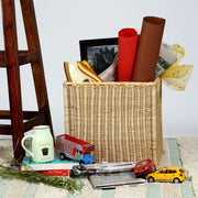 Wicker Storage Basket 12.5x13.5x12.5 Inch for Bedroom - Elara