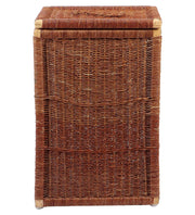 Wicker Laundry Basket with Lid for Bathroom- Xylander