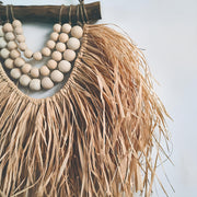 Wicker Wall Basket | Rattan Wall Decor | Bamboo Basket Decor - Kashvi - Luxury Rattan Handicrafts 