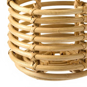 Rattan Hanging Plant Pots | Cane Hanging Flower Pots | Bamboo Hanging Planters Set of 2 - Eamonn
