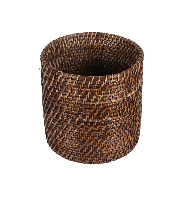 Rattan Planter | Cane Laundry Bin | Bamboo toy Storage - Mahika by Luxury Rattan Handicrafts 