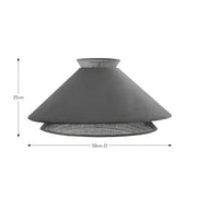 Wicker Hanging Light for Dining Room - Quenten