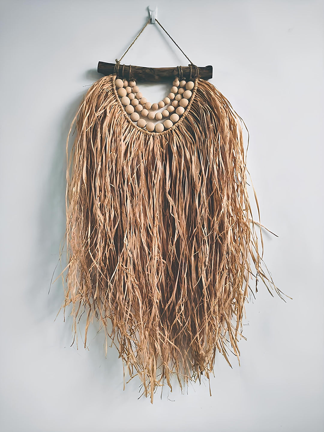 Wicker Wall Basket | Rattan Wall Decor | Bamboo Basket Decor - Kashvi - Luxury Rattan Handicrafts 