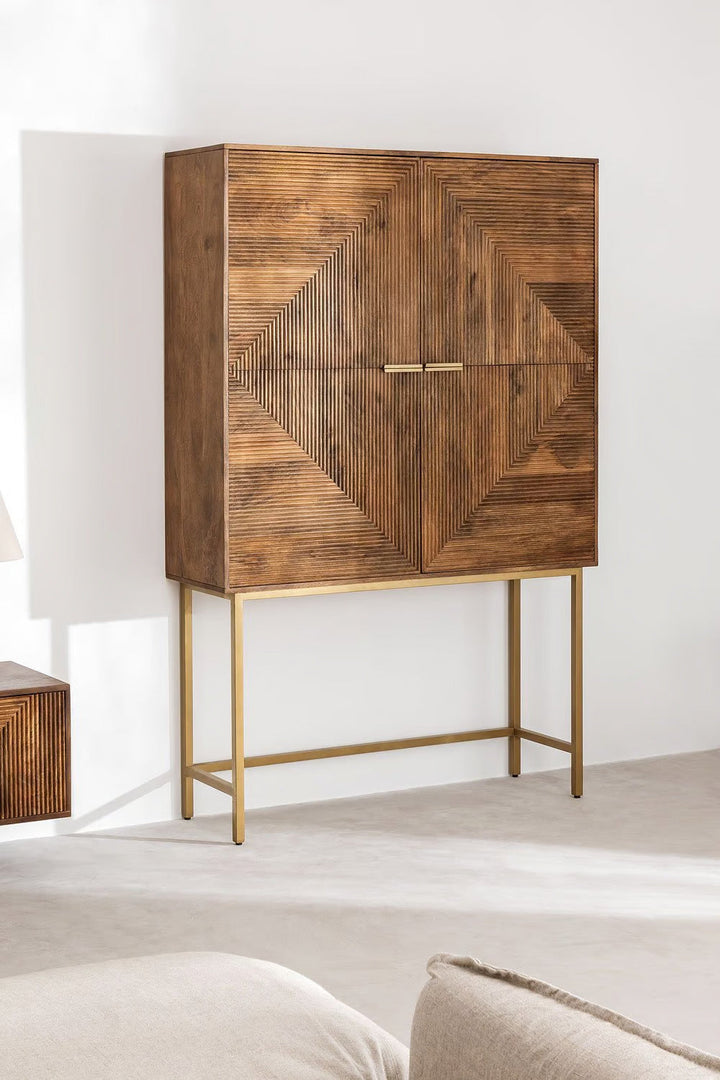 Mango Wood Sideboard | Mango Wood Cabinet - Mila