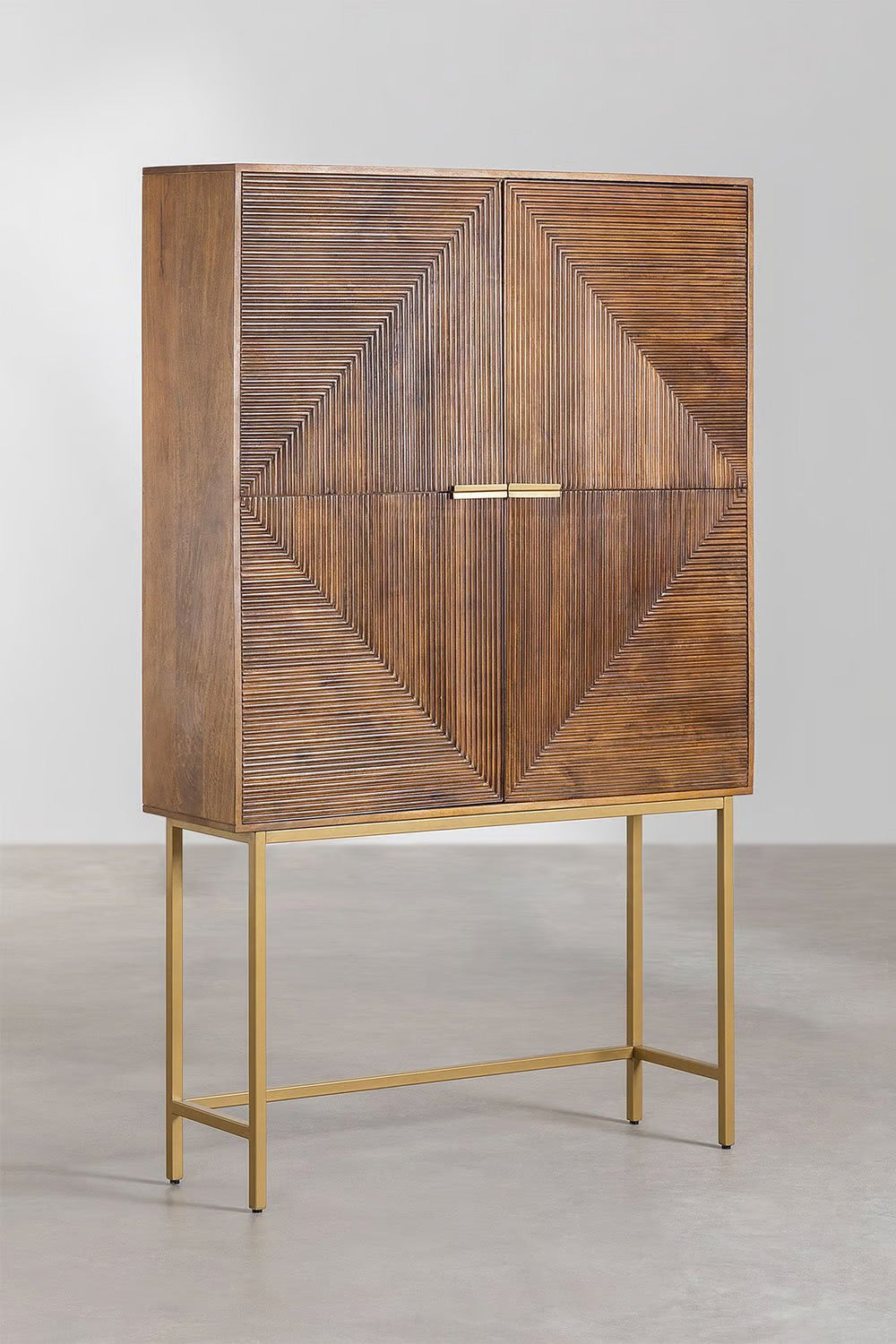 Mango Wood Sideboard | Mango Wood Cabinet - Mila