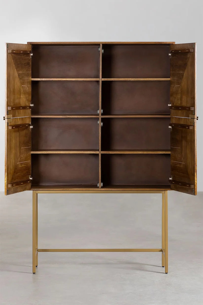 Mango Wood Sideboard | Mango Wood Cabinet - Mila
