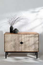Mango Wood Sideboard | Mango Wood Cabinet - Mia