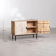 Mango Wood Sideboard | Mango Wood Cabinet - Mia
